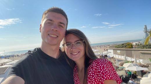 Audrey et Hugo au Touquet